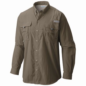 Columbia PFG Bahama™ II Långärmad Tröja Herr Olivgröna (CVYMN7859)